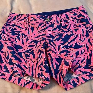 Lilly Pulitzer Callahan shorts size 0